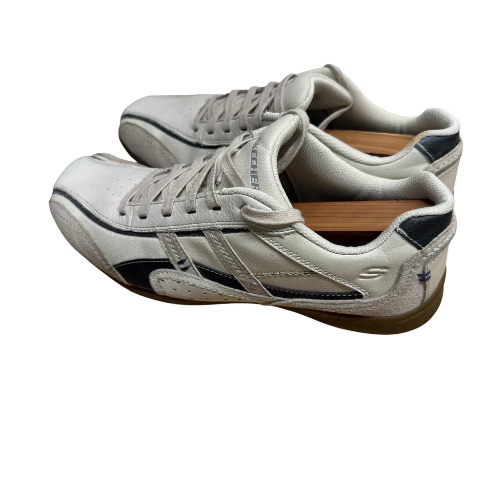 Skechers Relaxed Step Sneakers Mens 10.5 Gorpcore Y2K Good Soccer Inspired 62033 - Picture 5 of 10